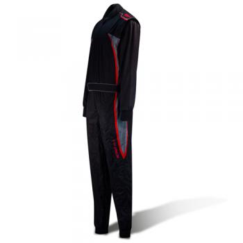 Speed Overall Hobby | DETROIT HS-3 | schwarz/rot/grau | Gr. 4XL